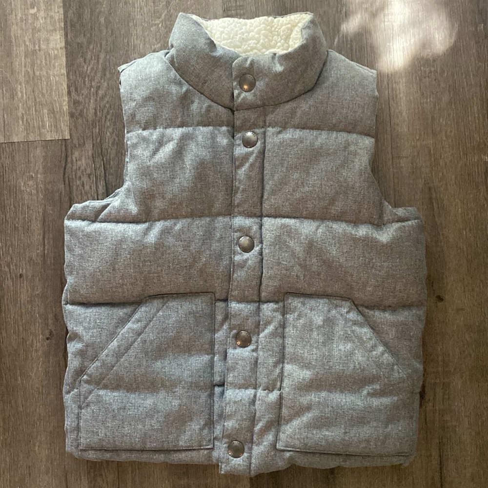 Gray vest